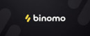 Binomo Logotipo para artículos de compañías financieras y productos