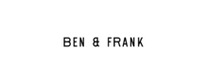Ben & Frank Logotipo para artículos de compras online para Moda & Accesorios productos