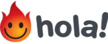 Hola VPN Logotipo para artículos de productos de telecomunicación y servicios