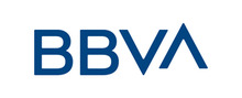 BBVA Logotipo para artículos de compañías financieras y productos