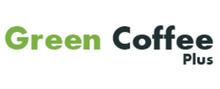 Green Coffee Plus Logotipo para artículos de dieta y productos buenos para la salud