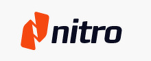 Nitro Logotipo para artículos de Software