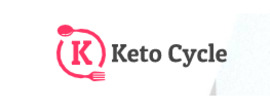 Keto Cycle Logotipo para artículos de dieta y productos buenos para la salud