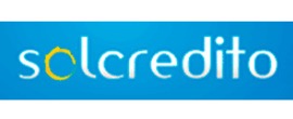 Solcredito Logotipo para artículos de préstamos y productos financieros