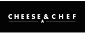 Cheese and Chef Logotipo para productos de comida y bebida