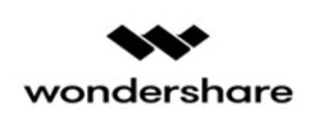 Wondershare Logotipo para artículos de Software